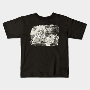 Lion, Lamb, & Dove Kids T-Shirt